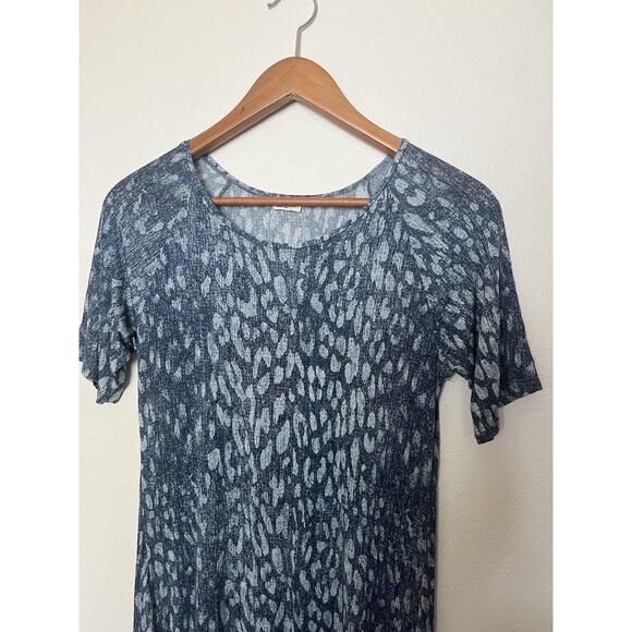 L’agence Sz Small Blue Multicolor Mesh Lightweight Dress - Picture 2 of 7